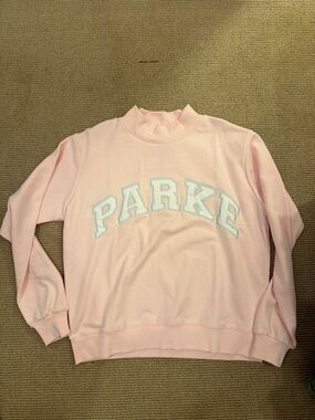 PARKE Pink Crewneck Sweatshirt